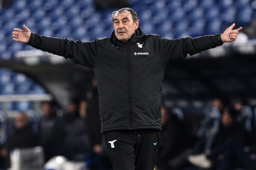 Sarri a DAZN: «Luis Alberto faceva finta di non capire. Casale? Parliamone poco se no Mancini lo convoca» 1 Sarri