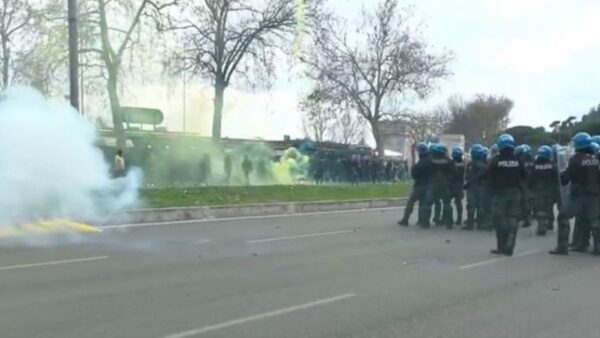 lazio roma tifosi polizia