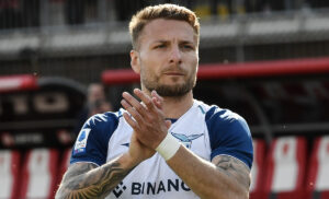 Lazio-Fiorentina, Immobile sblocca il match su calcio di rigore al 95′