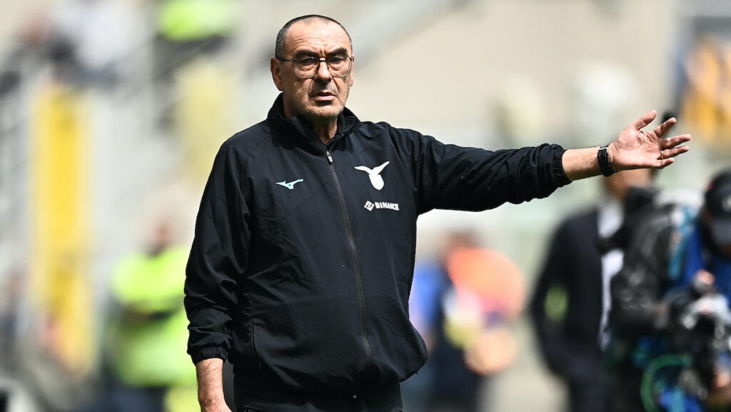 Sarri a Dazn: «La partita d'andata va dimenticata, su Felipe Anderson...» 1 Sarri