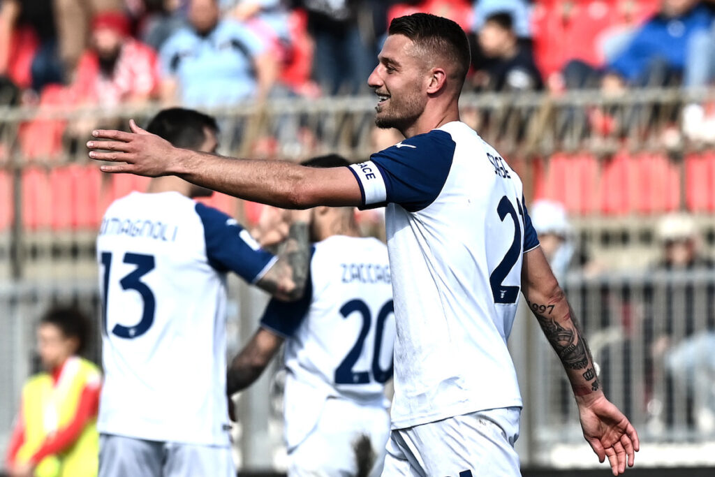 Milinkovic, i tifosi spingono sui social il sergente a rinnovare 1 esult gol Savic MG0 3166