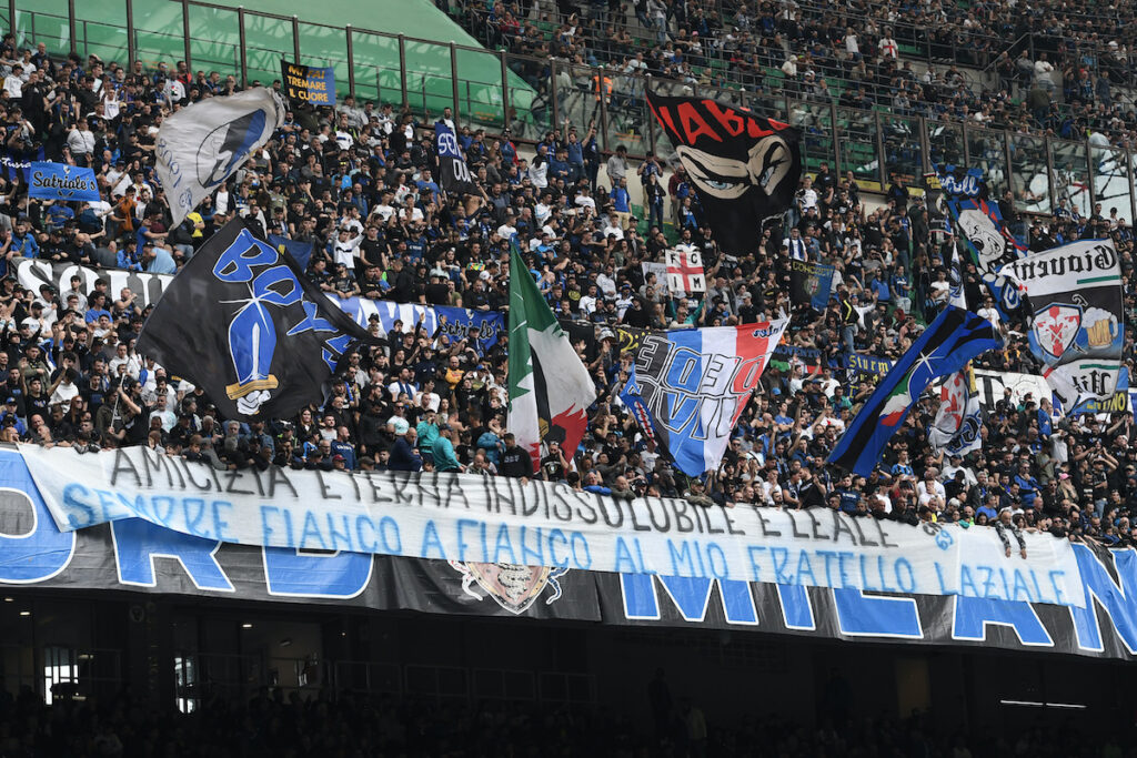 Indagine Curve: la FIGC apre un'inchiesta sui tifosi di Inter e Milan 1 str tifosi Inter MG5 5718
