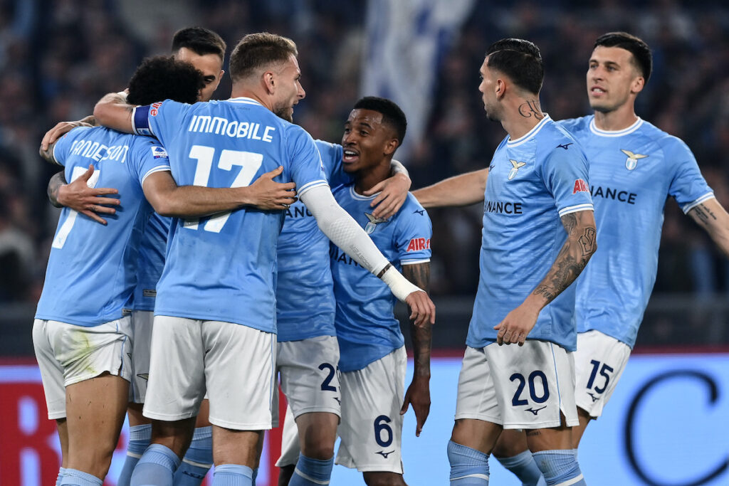 Lazio, la società festeggia il successo col Sassuolo - VIDEO 1 esult gol Anderson AS1 1779