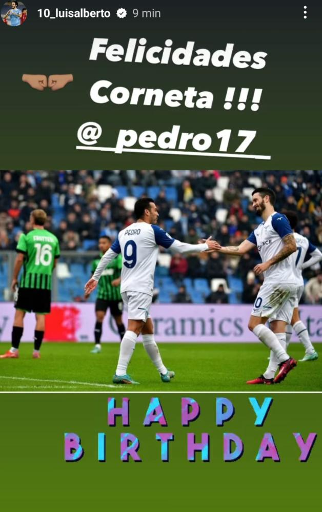 Compleanno Pedro, gli auguri social di Luis Alberto -FOTO 22 image 29