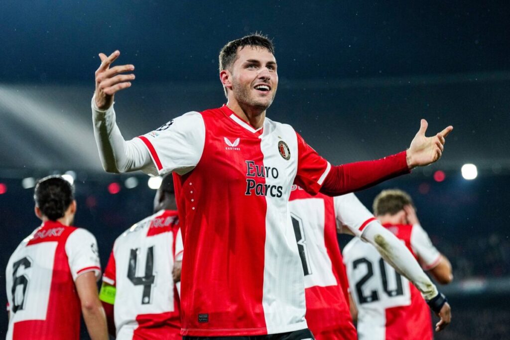 Lazio-Feyenoord, il messaggio del club olandese per i propri tifosi -FOTO 1 Gimenez imago1036186301h e1698391256469