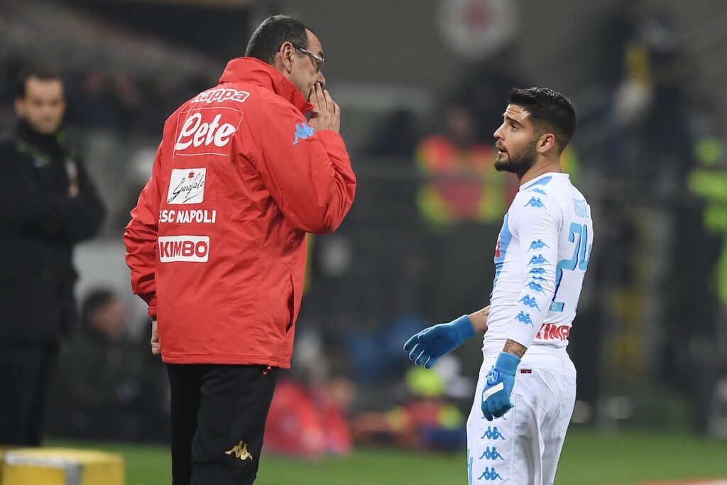 Insigne-Lazio, strada in salita? Il Messaggero: «Può arrivare solo in un caso» 1 Insigne Sarri MG1 8620