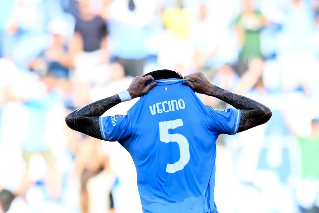 Gol Vecino, raddoppio biancoceleste in Lazio Empoli: l'uruguaiano fredda Caprile - VIDEO 1 esult gol Vecino AS1 1596