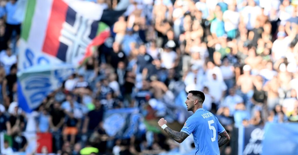 Lazio Atalanta 3-2: finisce qui, tre punti pesantissimi per Sarri 1 esult gol Vecino AS1 1656 e1696776944816