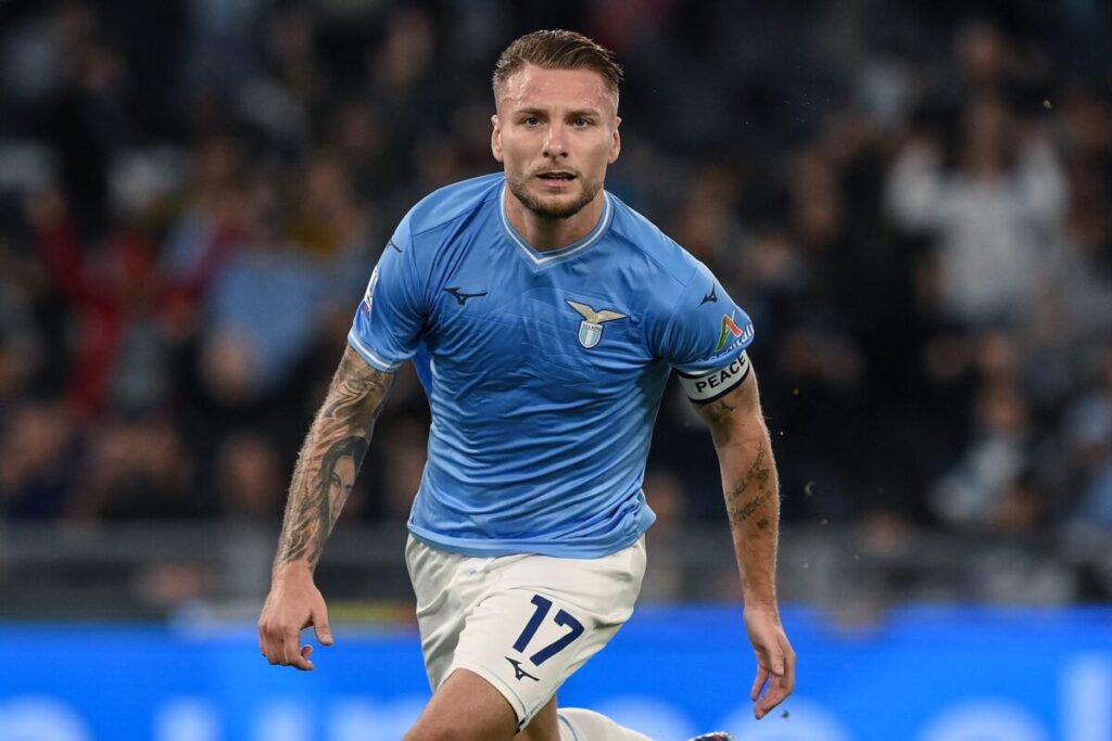 Immobile a Sky: «Partite cosi si sognano, sul rigore ho pensato questo..» 1 As Roma 30/10/2023 - campionato di calcio serie A / Lazio-Fiorentina / foto Antonello Sammarco/Image Sport