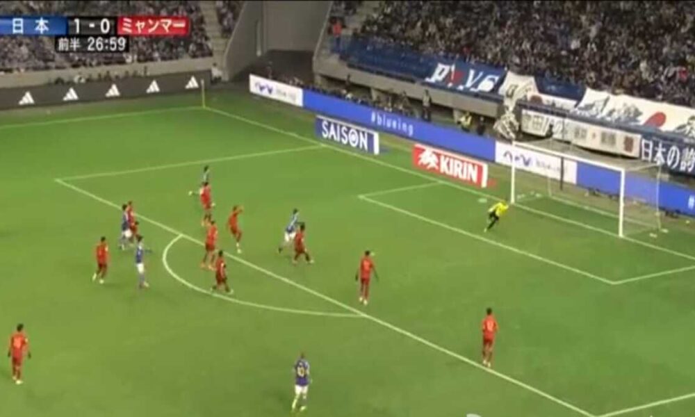 Gol Kamada, il centrocampista segna col Giappone: la Lazio lo celebra con complimenti- VIDEO