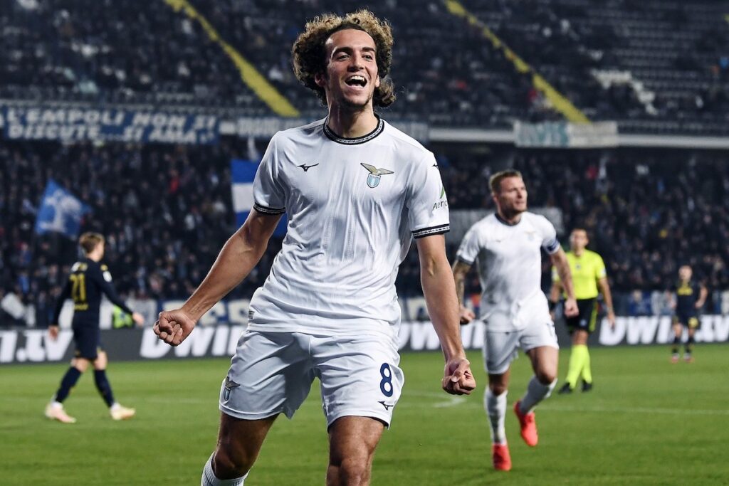 Guendouzi-Lazio, l'annuncio sui social fa impazzire i tifosi - FOTO 1 esult gol Guendonzi MP5 9514