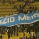 Striscione anti Lazio