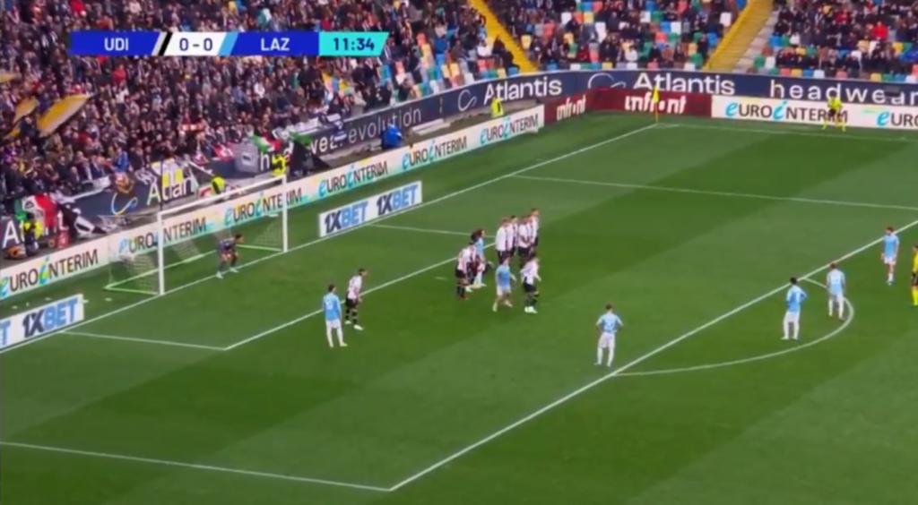 Udinese Lazio, prima gioia per Pellegrini in biancoceleste: il terzino la sblocca su punizione - VIDEO 1 pelle2