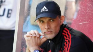 Fussball, 1.BL Saison 2022/2023, 1.FC Köln- FC Bayern München , 27.05.2023, Rheinenergiestadion Köln, tHomas Tuchel Trai