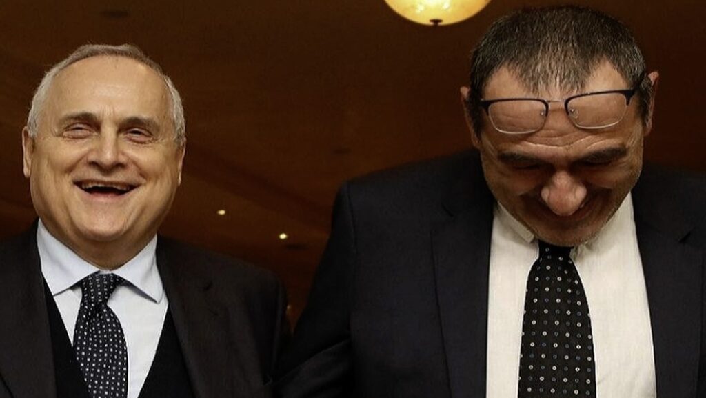 Lotito NON le manda a dire a Sarri: «Preso Rovella che a lui piaceva, Isaksen lo ha fortemente voluto. Poi con Kamada...» 1 Lotito Sarri