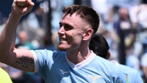 Patric nel post partita: «L’Olimpico pieno ti spinge quando non ce la fai più. Gila? Non parliamo di futuro, solo della Lazio»