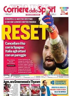 Le prime pagine dei principali quotidiani sportivi – 21 giugno 23 WhatsApp Image 2024 06 21 at 07.45.52