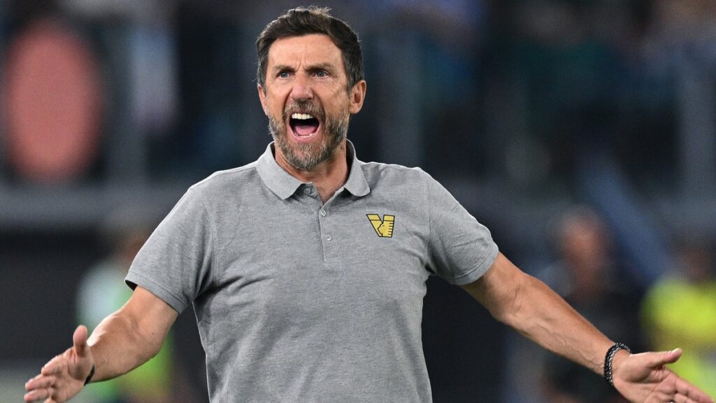Di Francesco sbotta: «L'arbitraggio è stato nettamente in favore dell'Inter questa sera» 1 Eusebio Di Francesco