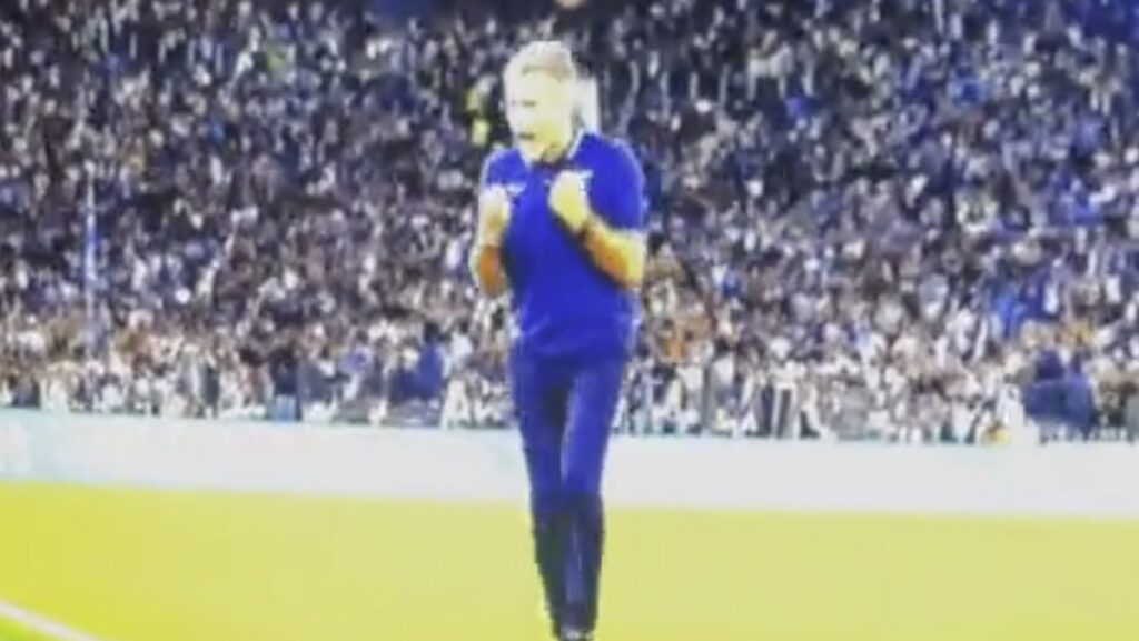 Lazio Verona, Baroni ESPLODE di GIOIA: la PAZZA esultanza al gol di Dia - VIDEO 1 Esultanza Baroni