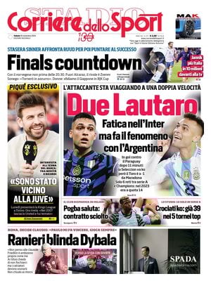 Le prime pagine dei principali quotidiani sportivi – 16 novembre 23 WhatsApp Image 2024 11 16 at 07.52.58 1
