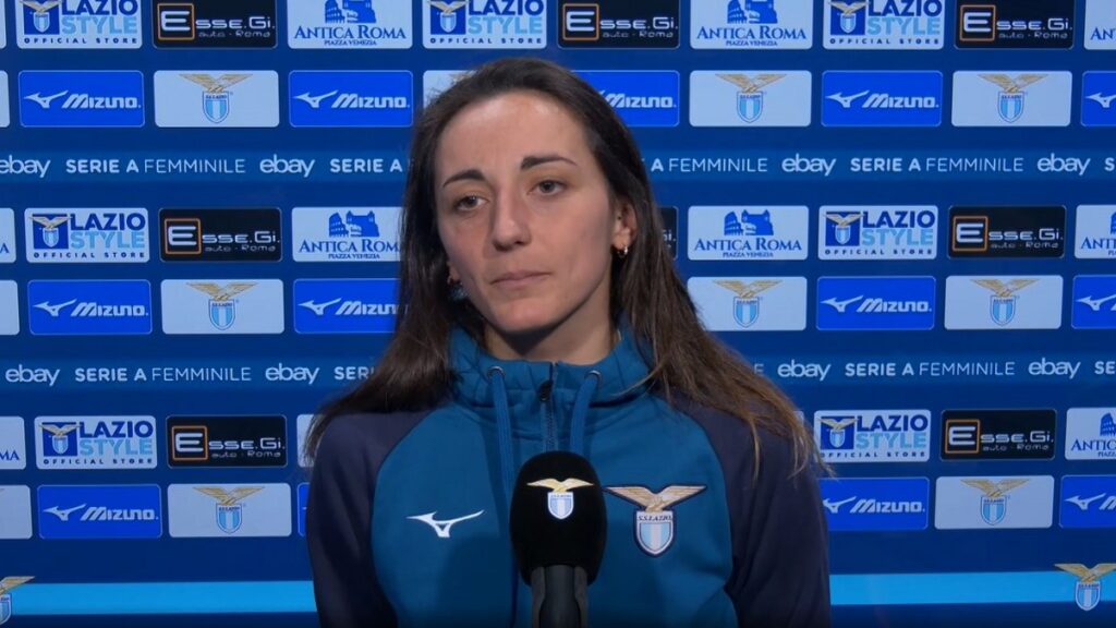 Benoit Lazio Women: «Qui sono super felice, c'è un grande gruppo; vogliamo finire più in alto possibile» 1 alice benoit