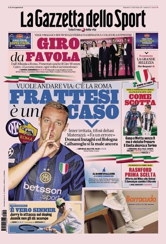 Le prime pagine dei principali quotidiani sportivi – 14 gennaio 22 image 32