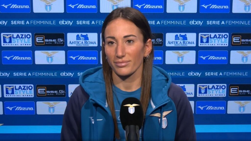 Lazio Women, Martinovic a LSC: «È una bella emozione incontrare i tifosi della Lazio. Il calcio femminile però sta crescendo, bisogna continuare così» 1 martinovic
