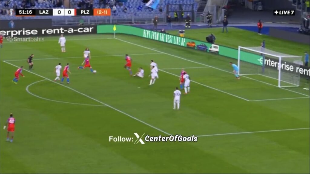 Lazio Viktoria Plzen 0-1, Sulc porta in vantaggio la formazione ceca e gela l'Olimpico - VIDEO 1 Gol Sulc