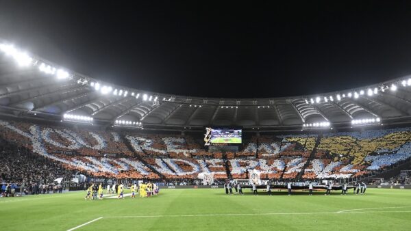 Coreografia tifosi Lazio Bodo Glimt