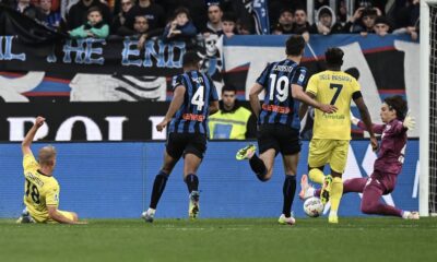 Gol Isaksen Atalanta Lazio