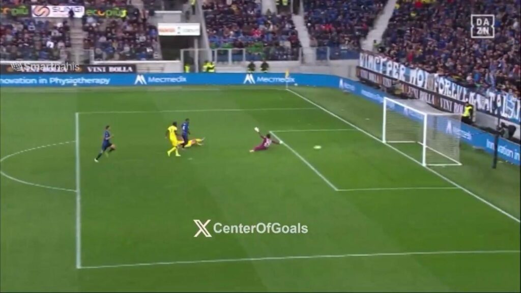Gol Isaksen, il centravanti danese porta avanti i biancocelesti al Gewiss con una zampata vincente - VIDEO 1 Gol Isaksen
