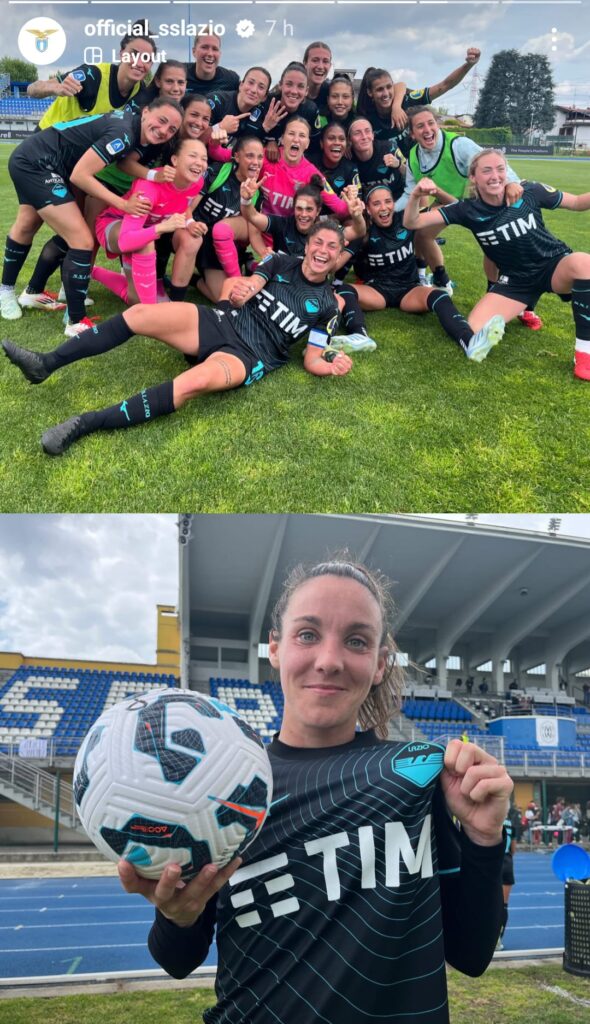 lazio women festa