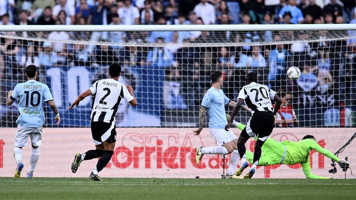 Gol Kolo Muani Lazio Juve