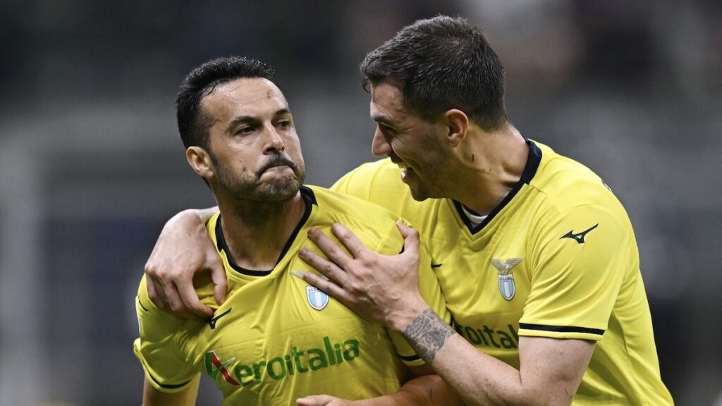 Inter Lazio 2-2: i biancocelesti la riprendono due volte con Pedro, resta viva la speranza europea per Baroni! 1 Pedro Romagnoli