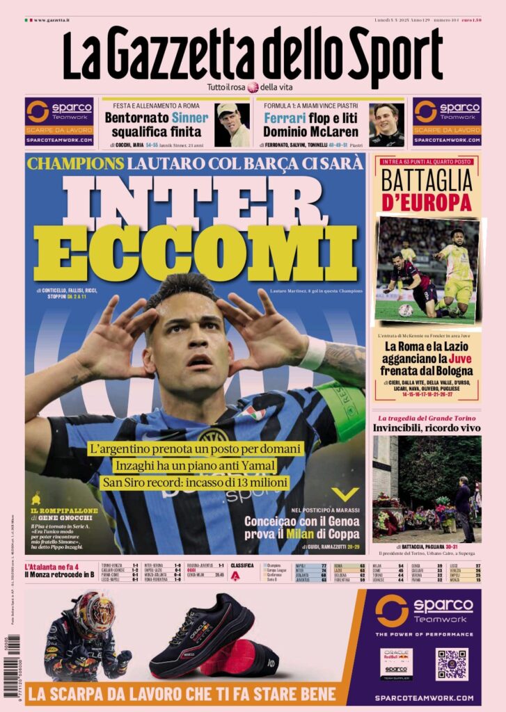 gazzetta 05 05 25