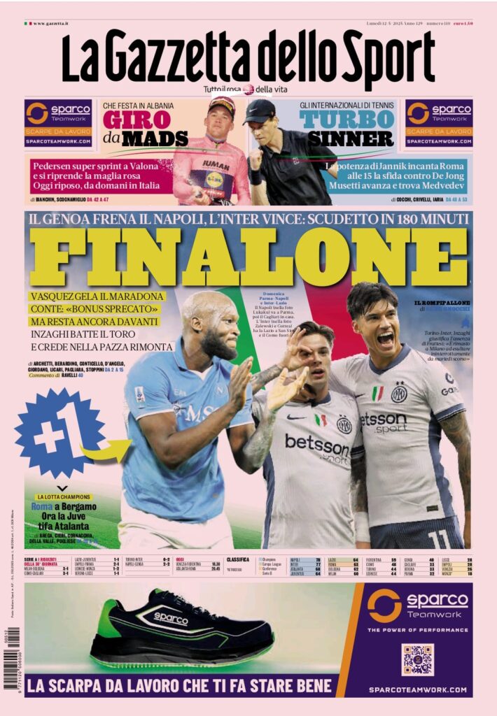gazzetta 12 05 25