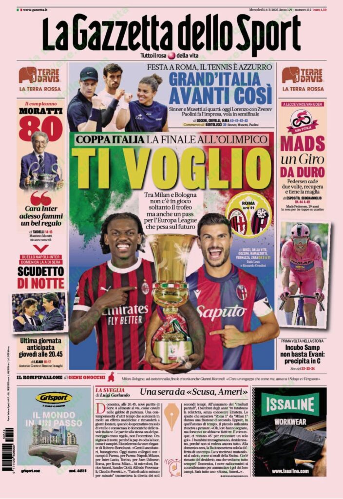 gazzetta 14 05