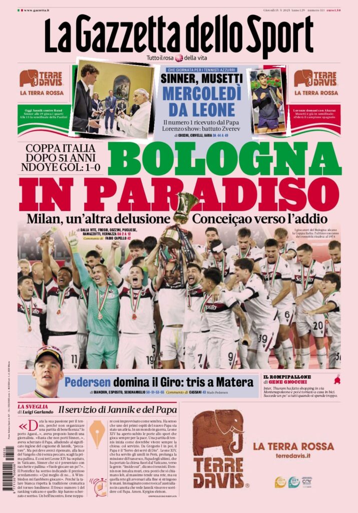 gazzetta 15 05 25