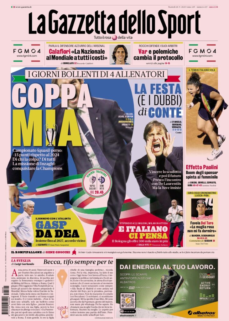 gazzetta 20 5 25