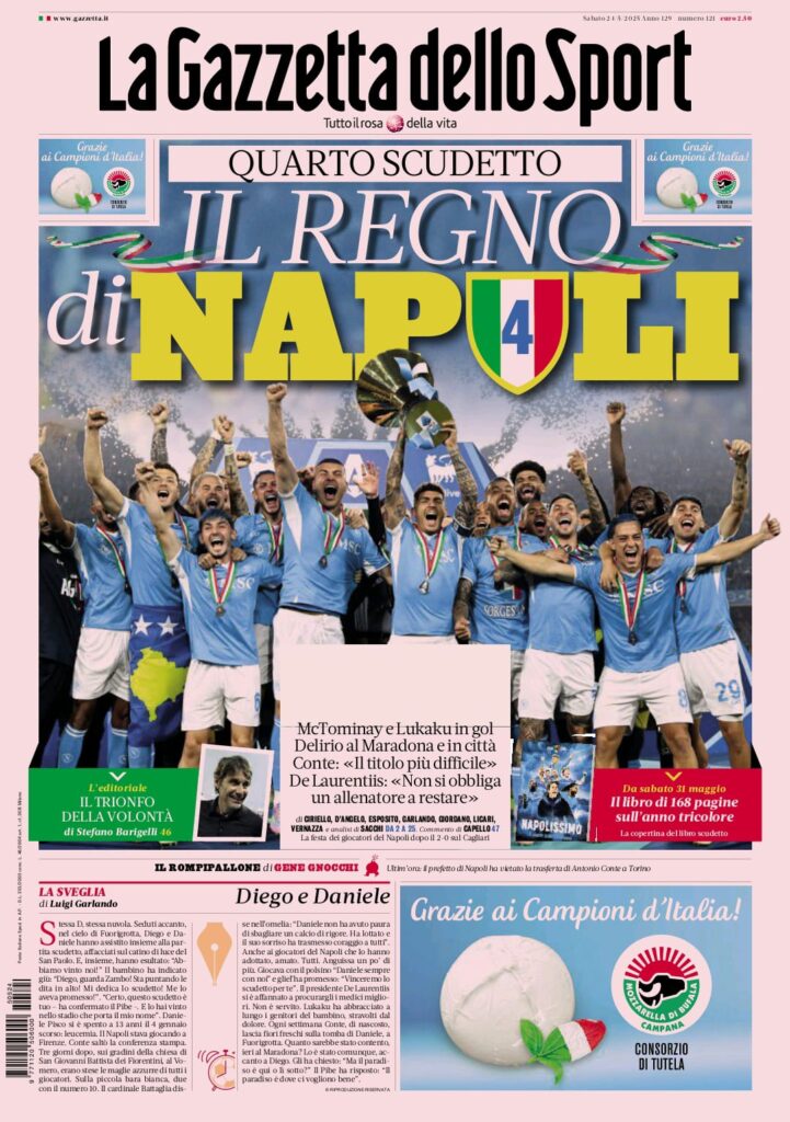 gazzetta 24 05 25
