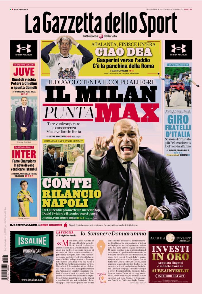gazzetta 28 05 25