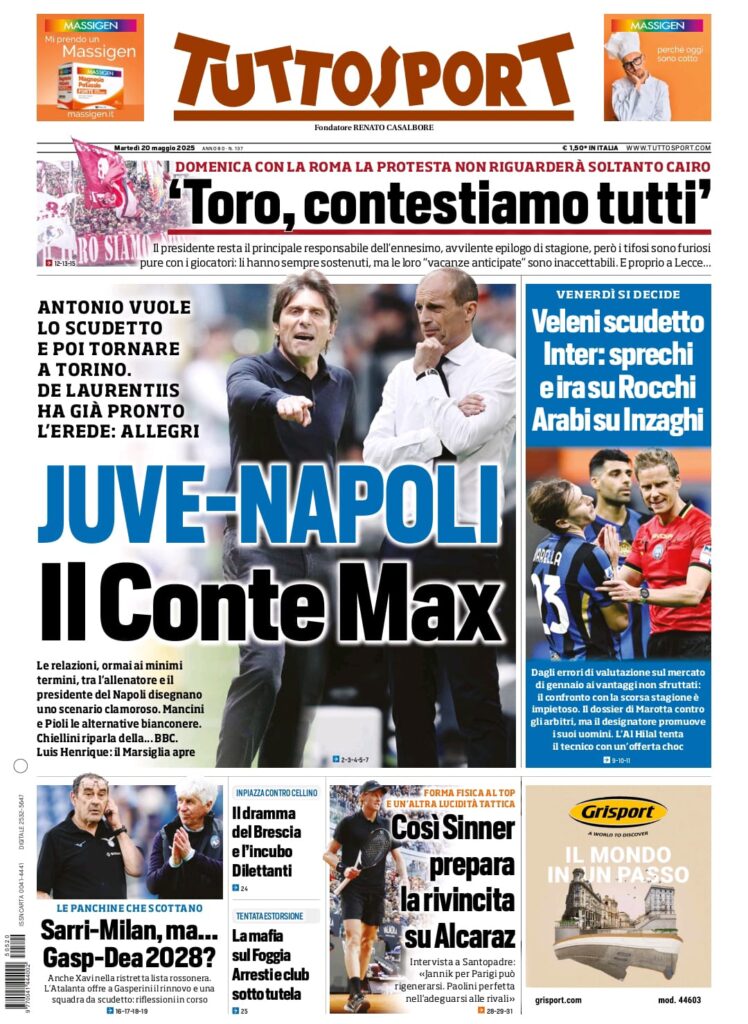 tuttosport 20 5 25