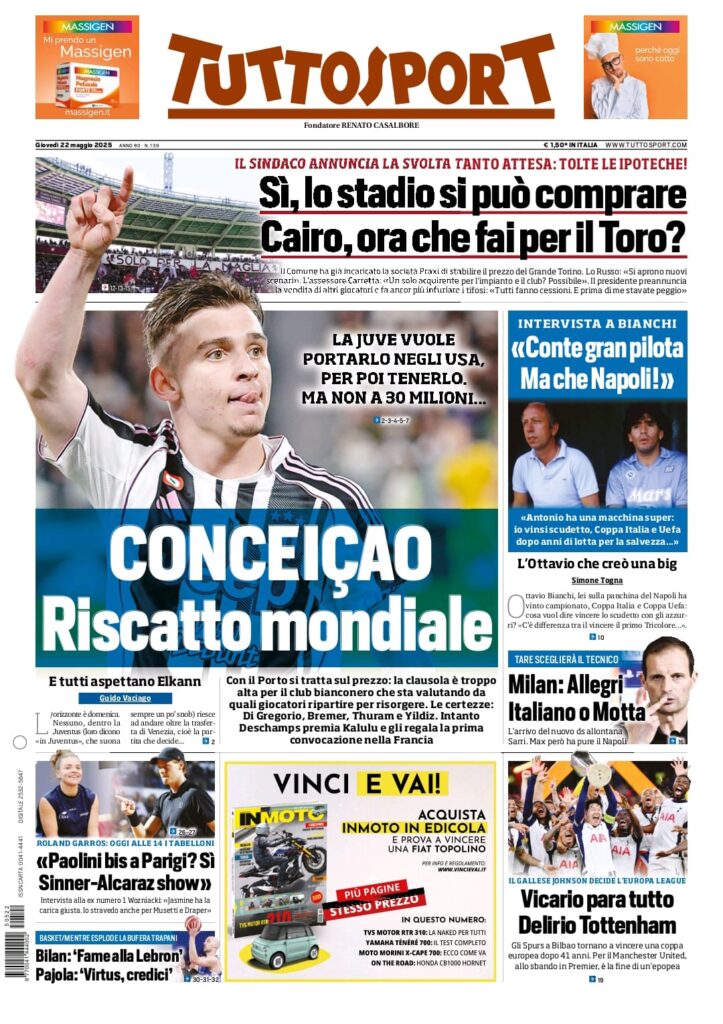 tuttosport 22 05 25
