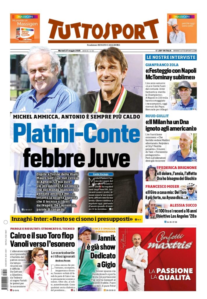 tuttosport 27 05 25