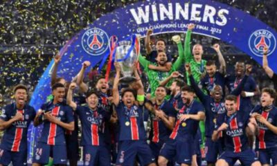 Psg sul tetto d'Europa