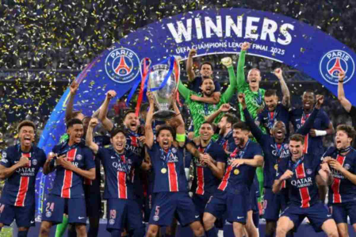 Psg sul tetto d'Europa