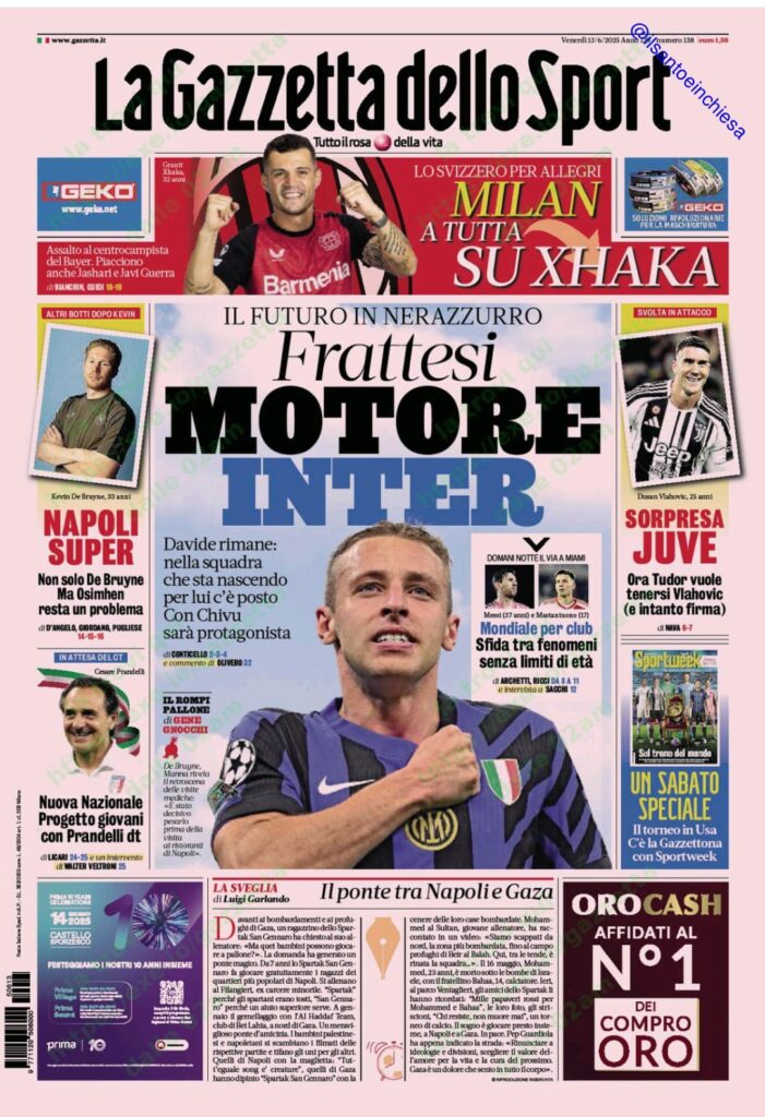 gazzetta 13 06 25