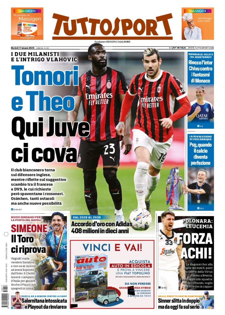 tuttosport 17 6 25