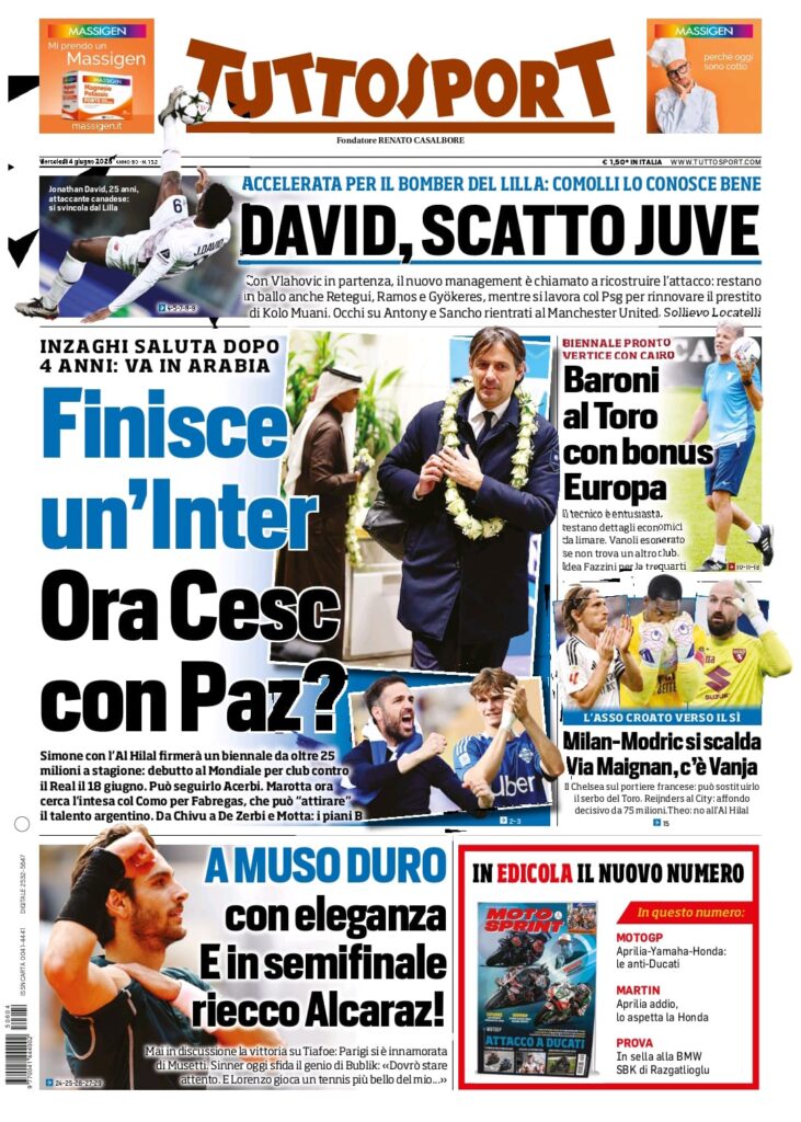 tuttosport 4 6 25