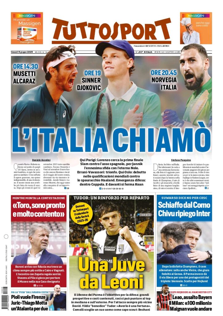 tuttosport 6 6 25